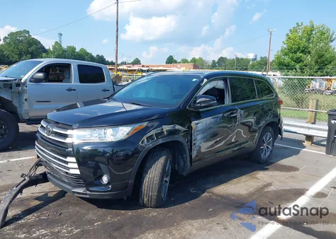 2019 Toyota Highlander Xle из США, поврежденный, VIN 5TDKZRFH1KS338068